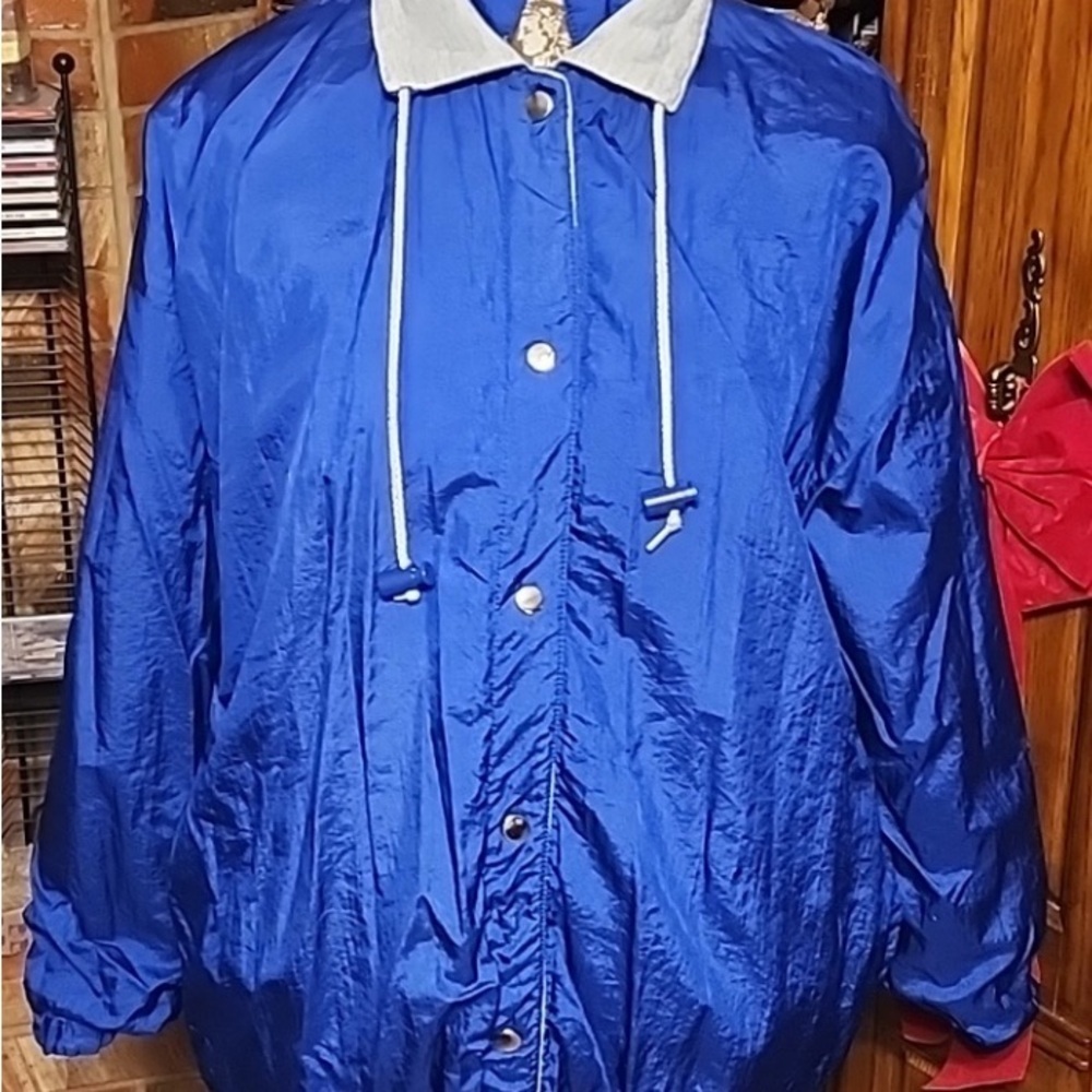✝️✝️✝️3 for 12$✝️✝️✝️Blue/Gray Reversible Jacket-M